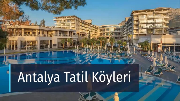 antalya tatil koyleri