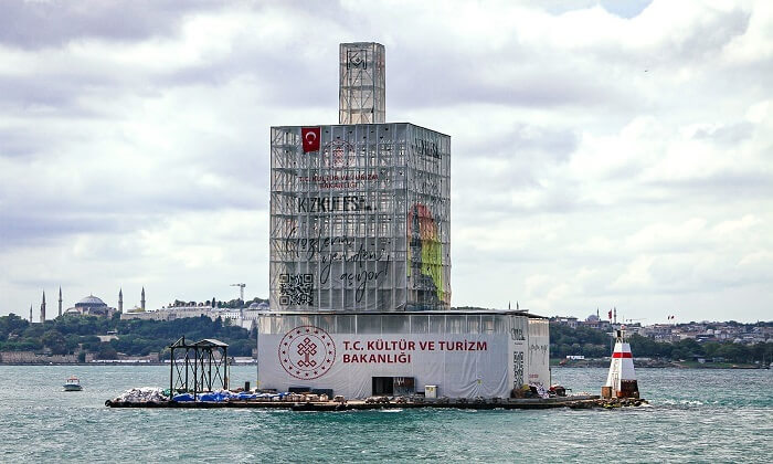 İstanbul Kız Kulesi son durum tadilat